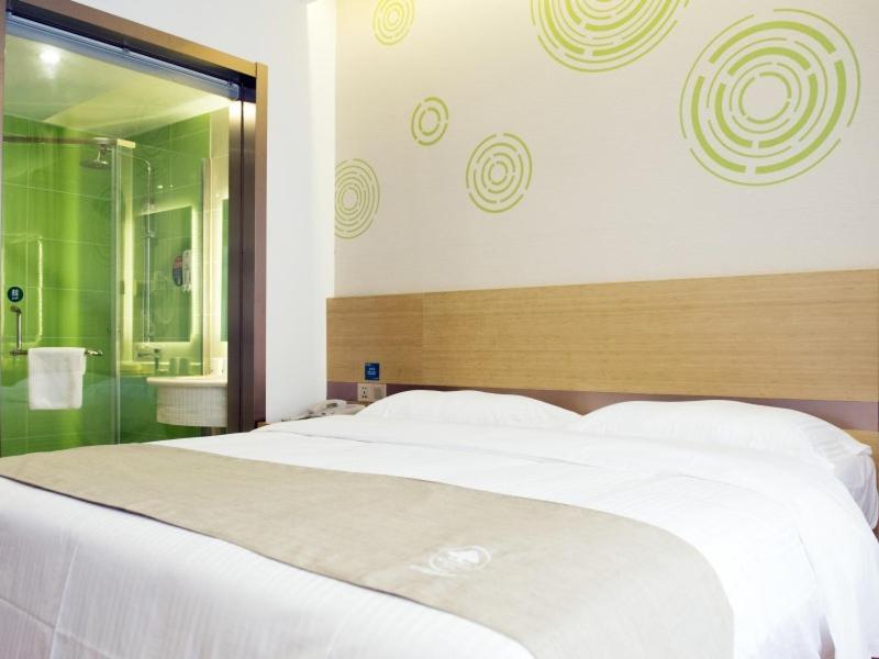 Greentree Inn Nantong Qidong Lvsi Harbour Express Hotel Exterior foto