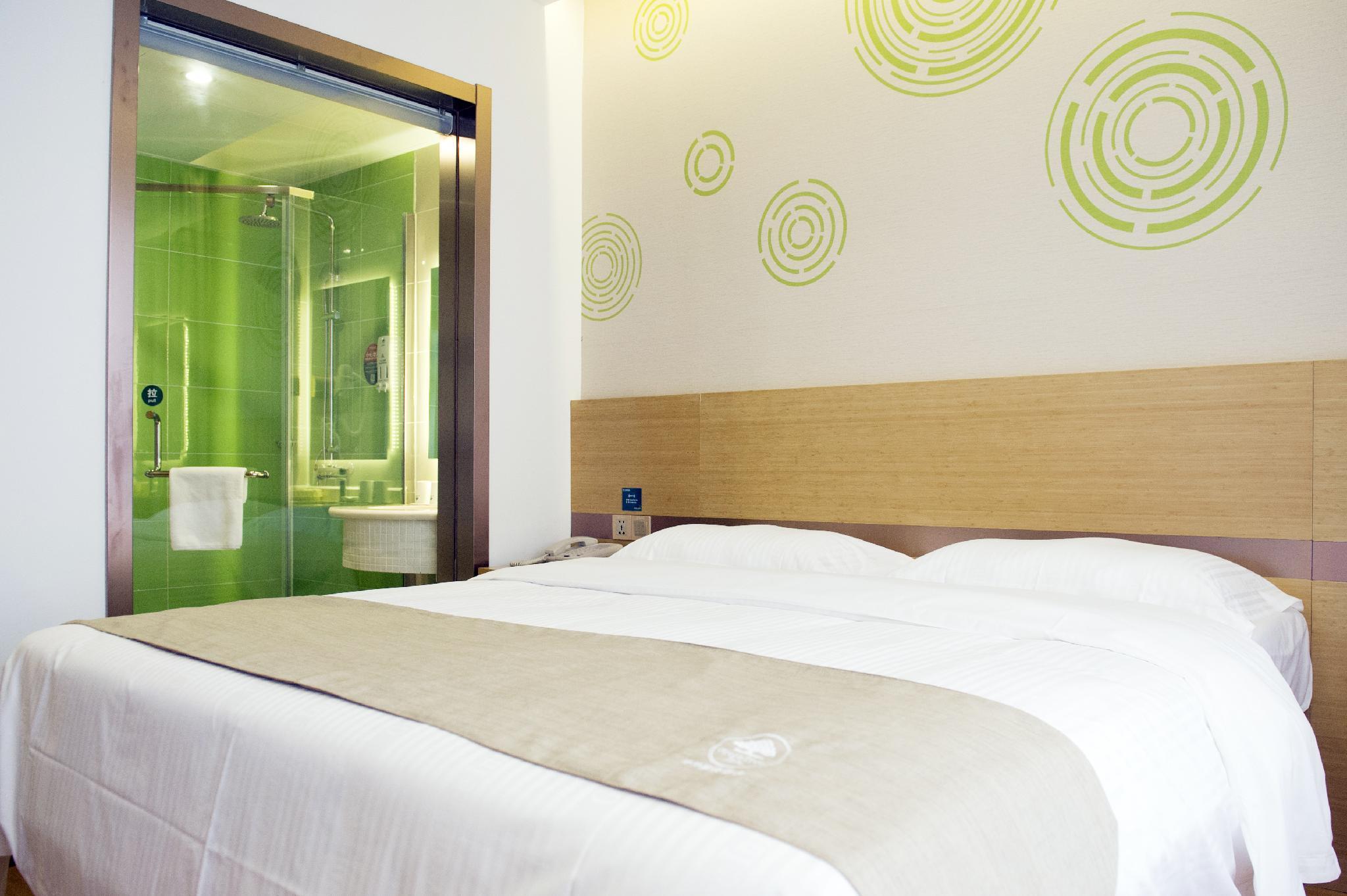 Greentree Inn Nantong Qidong Lvsi Harbour Express Hotel Exterior foto
