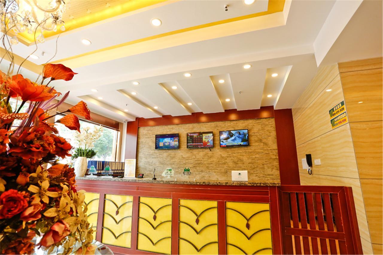 Greentree Inn Nantong Qidong Lvsi Harbour Express Hotel Exterior foto