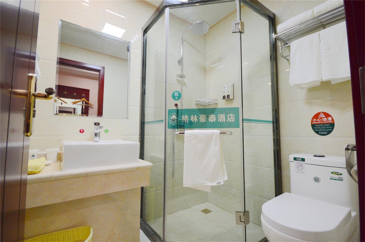 Greentree Inn Nantong Qidong Lvsi Harbour Express Hotel Exterior foto